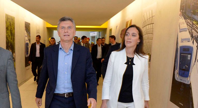 Maria Eugenia Vidal - Mauricio Macri
