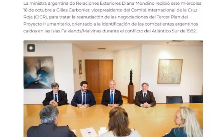 El Gobierno llamó