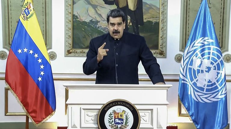 Nicolás Maduro, presidente de Venezuela.