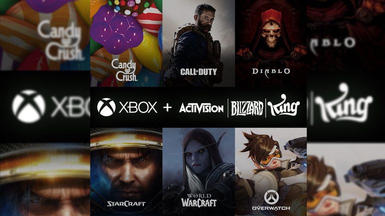 Microsoft compró Activision Blizzard por una cifra millonaria