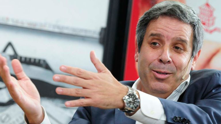 Gastón Manes, en la entrevista con Jorge Fontevecchia.