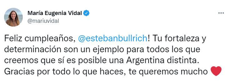 Cumpleaños Esteban Bullrich.