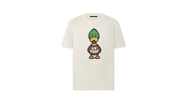 Remera de Louis Vuitton que usó Messi