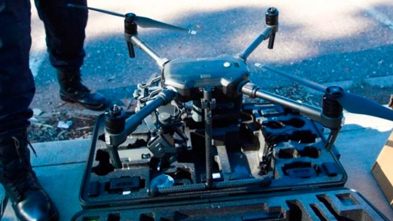 Llaryora por la negativa a la compra de Drones