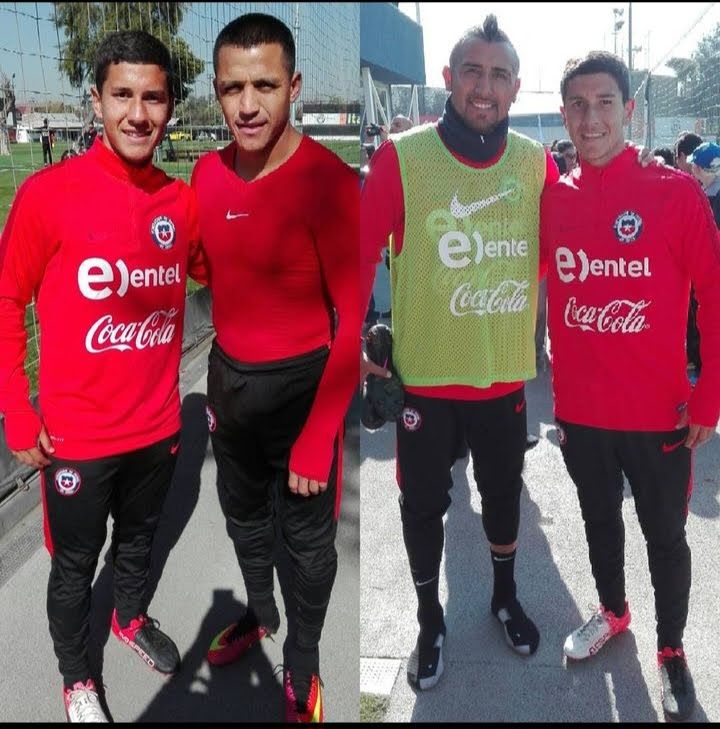 Junto a Vidal y Sanchez