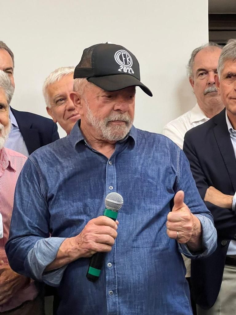 Lula da Silva gorra CFK 20221030