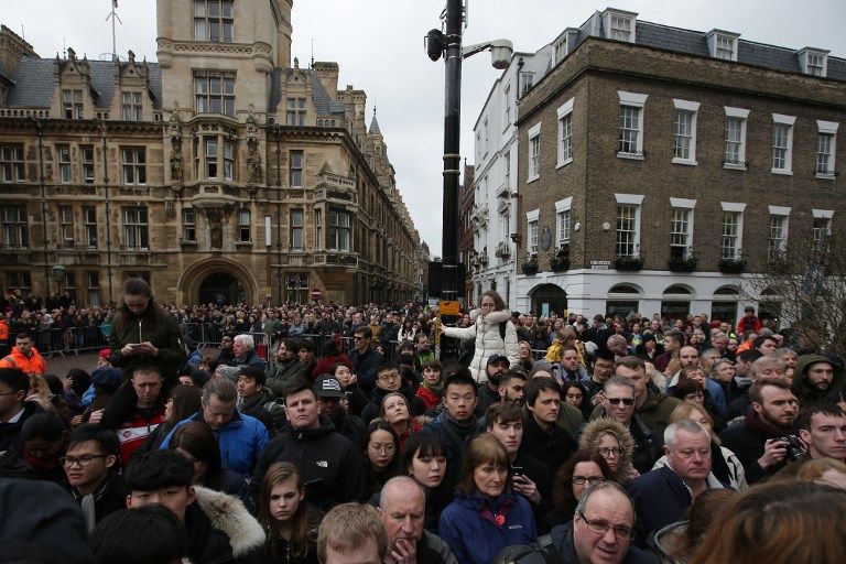 funeral stephen hawking afp 20180402