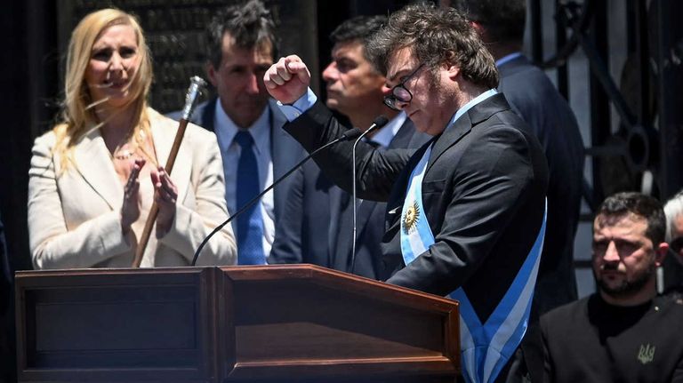 Asunción presidencial Javier Milei 20231210