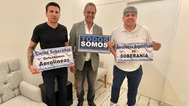 Pablo Moyano y Daniel Scioli 20230617
