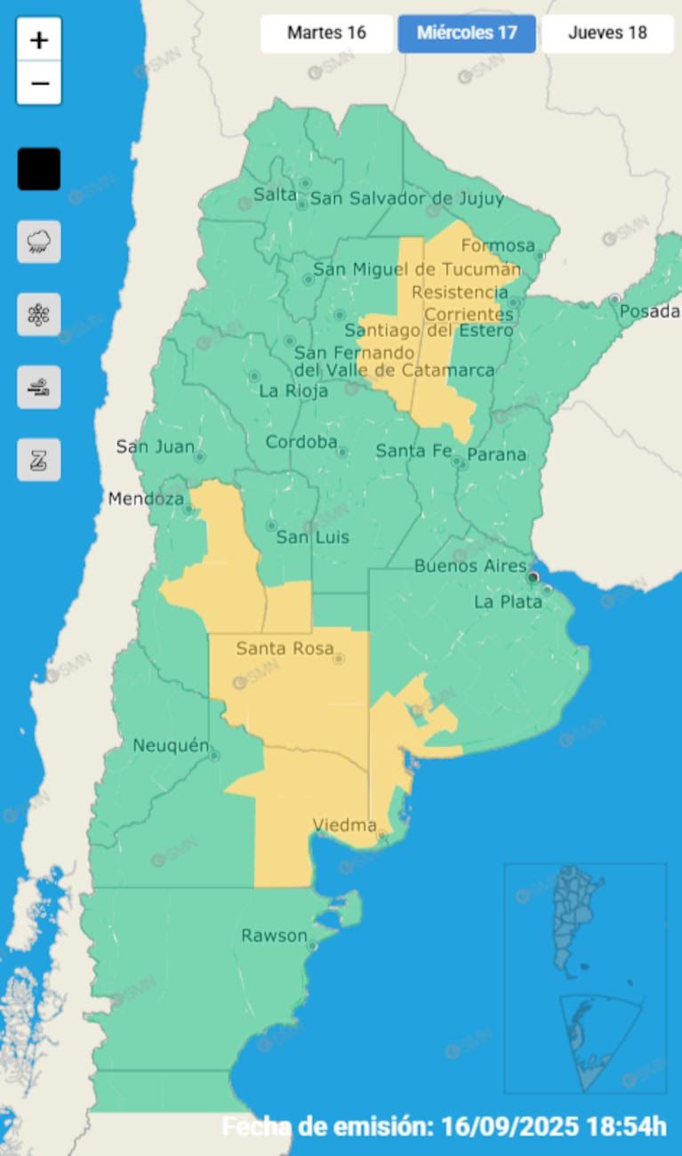 Alerta Amarilla
