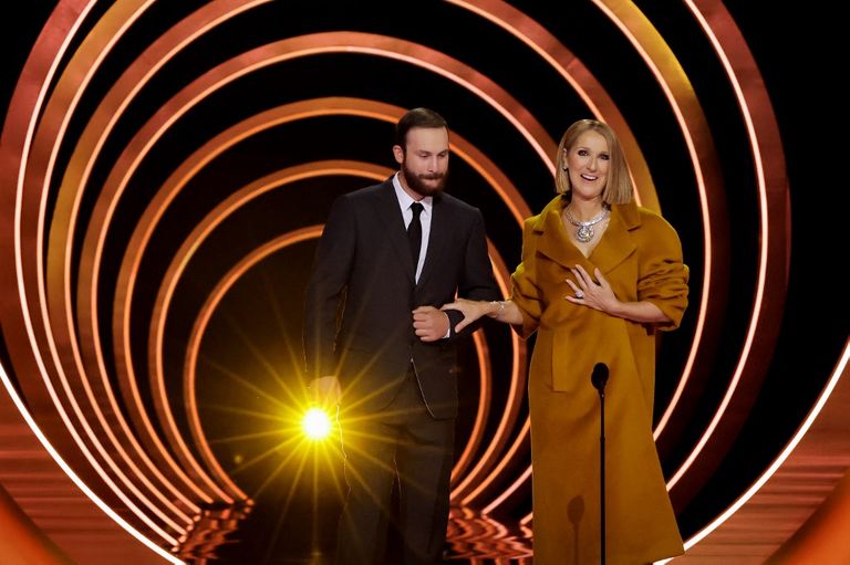 Celine Dion apareció en los Grammy y desafió a su enfermedad que la alejó de los escenarios
