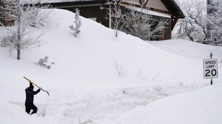 Las tormentas de nieve han sido feroces en buena parte del oeste de los Estados Unidos.