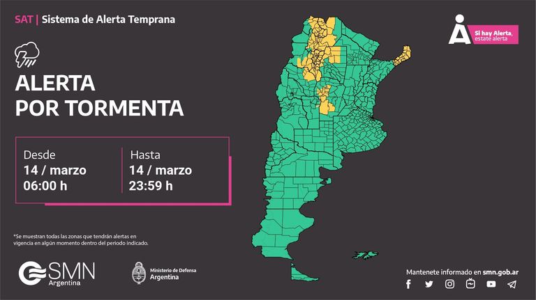 Mapa SMN