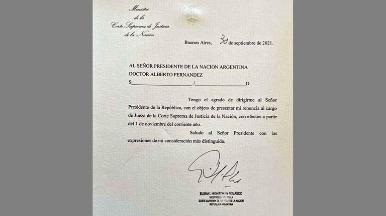 Elena Highton de Nolasco 20211005