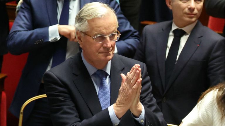 Primer ministro francés Michel Barnier 20241204