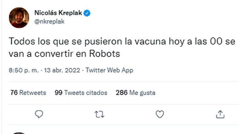 Tweets Nicolás Kreplak 20220413
