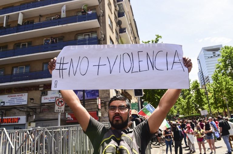 protestas chile afp