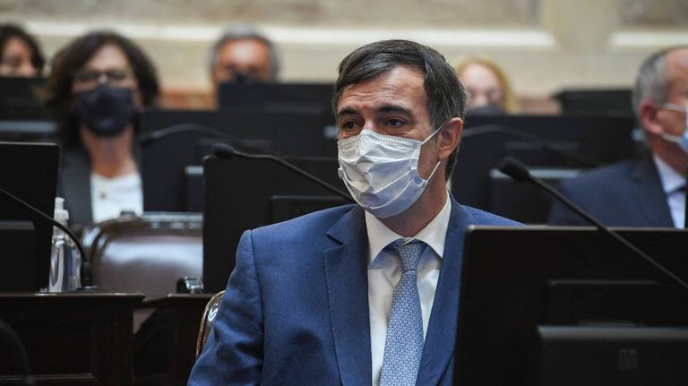 20211007 Esteban Bullrich en la Cámara de Senadores