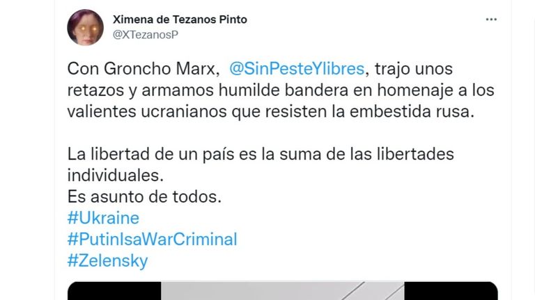Ximena de Tezanos Pinto vecina Cristina Kirchner g_20220228