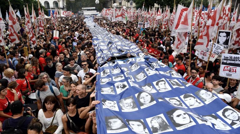 Marcha 24M memoria, verdad y justicia 20250324