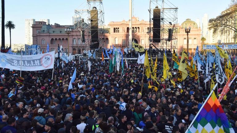 Acto en Plaza de Mayo por Cristina 20220902