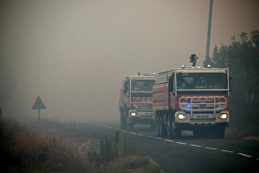Incendio en Francia
