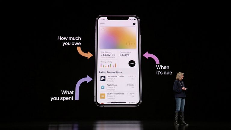 Apple card.