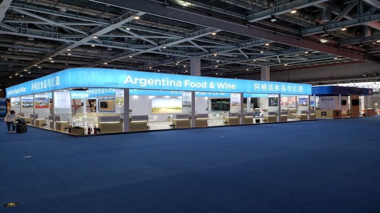 china feria ciie pabellon argentino 20201104