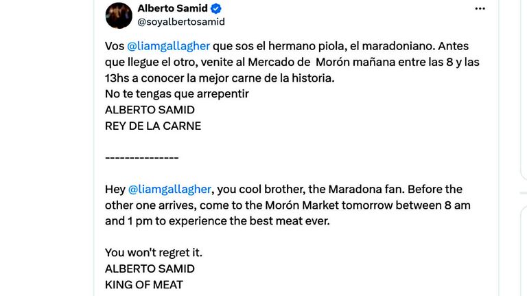 Alberto Samid X 20251113