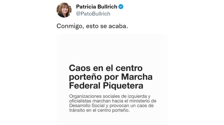 20230519 Waldo Woff y Patricia Bullrich, enfrentados.