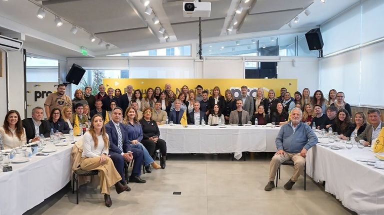 La reunión del PRO de este jueves en la sede de San Telmo contó con más de 70 participantes