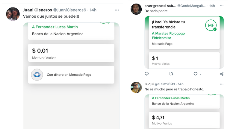 La colecta de Santi