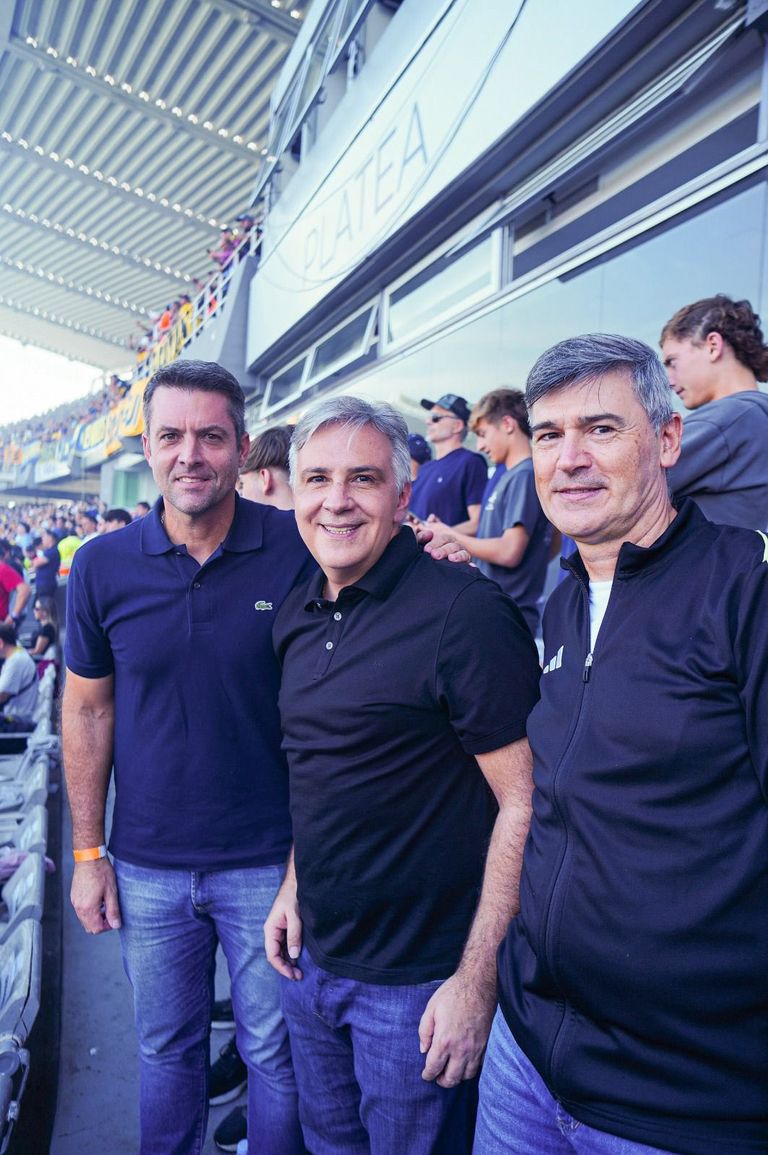 Calleri, Llaryora y Passerini