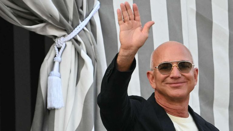 Jeff Bezos y Lauren Sánchez Boda 20250625
