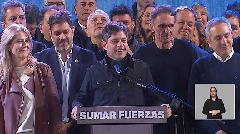 Axel Kicillof Búnker FP 20250907
