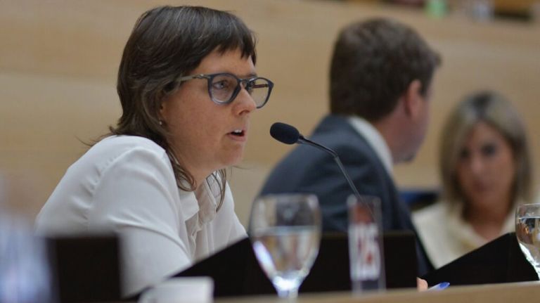 Legisladora radical Brenda Austin