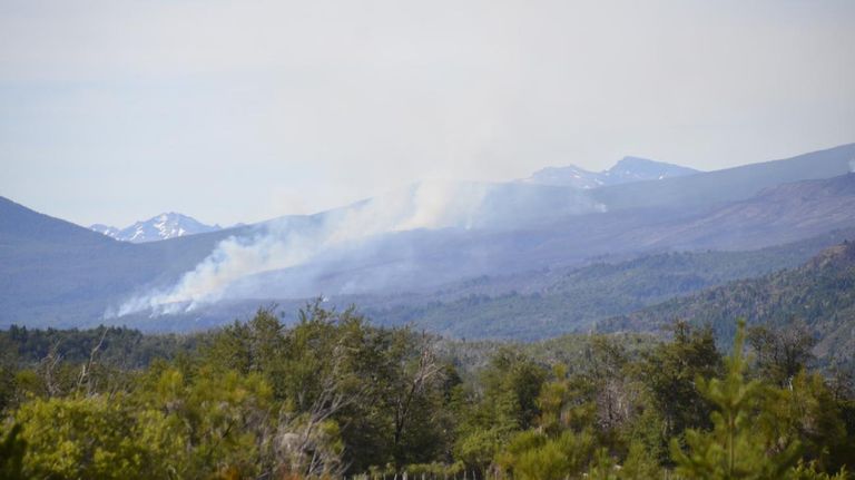 Incendios en Parque Los Alerces