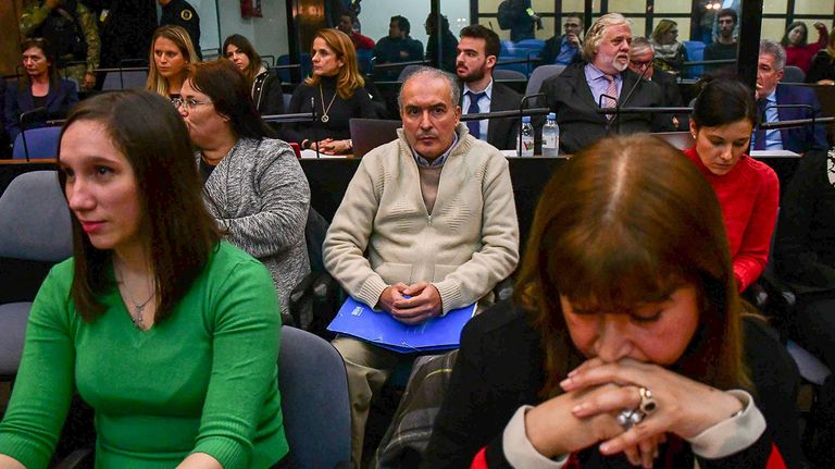 José López en la primera jornada del juicio oral.