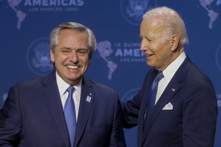 Alberto Fernández Joe Biden