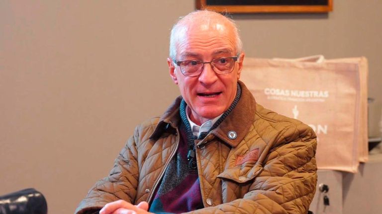 Amadeo Derito, presidente de la Asociación de criadores Angus.