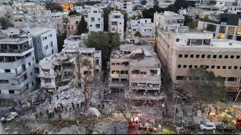 Ataque iraní contra Tel Aviv