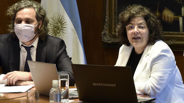 Carla Vizzoti y Santiago Cafiero 20210223