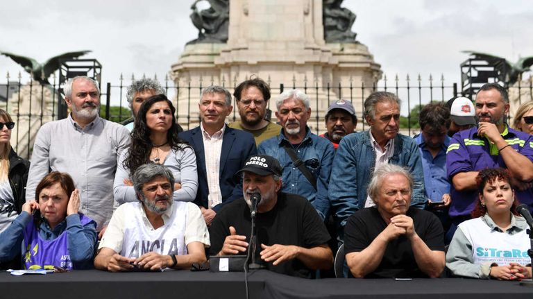 Eduardo Belliboni, dirigente del Polo Obrero 20231219