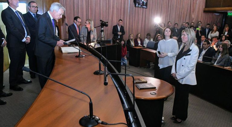 Jura de la nueva Jueza Federal María Eugenia Capuchetti.