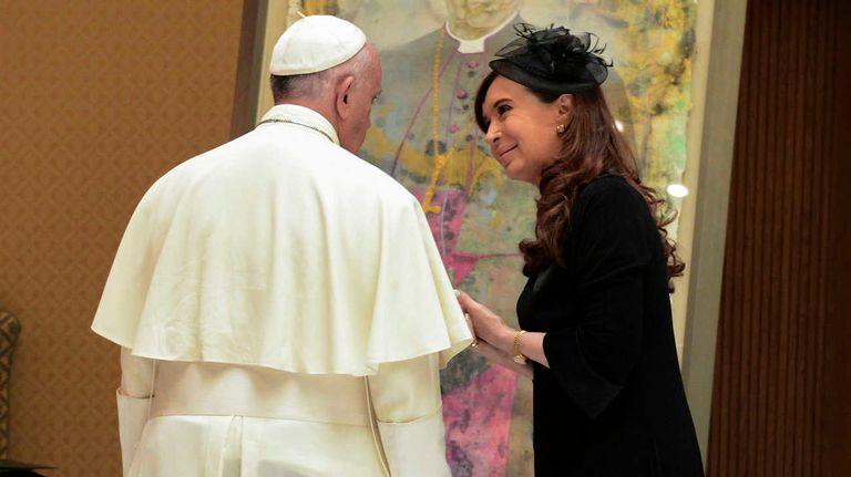 El Papa Francisco recibe a la presidenta Cristina Kirchner 20230711