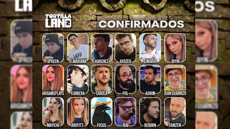 AuronPlay presentó a todos los participantes de TortillaLand 2
