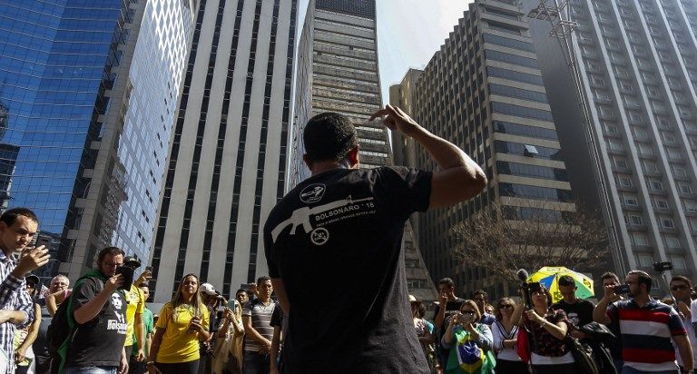 marcha bolsonaro AFP