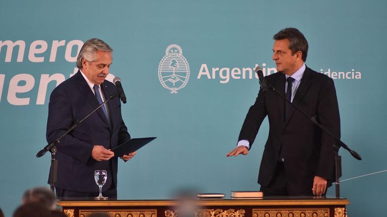 Sergio Massa asume como ministro de Economía 20220803