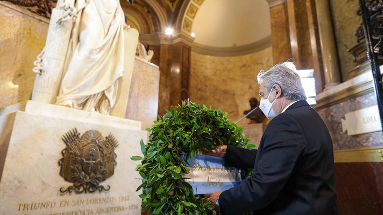 El presidente participa del tedeum por el 25 de Mayo en la Catedral de Buenos Aires 20220525