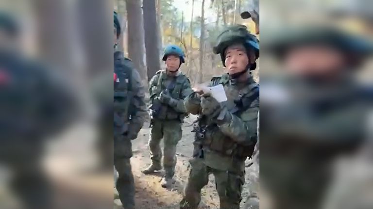 Soldados Norcoreanos en Kursk
